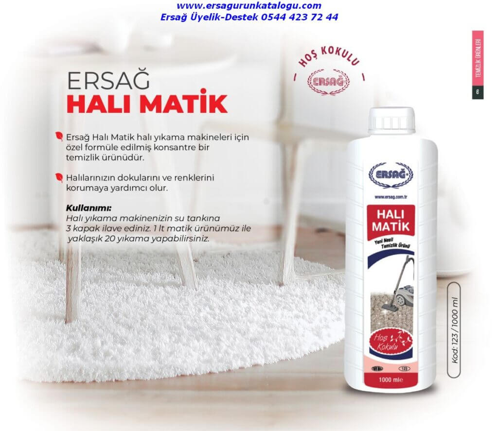 Ersağ Halı Temizlik Ürünleri 🔎 Hızlı Bakış