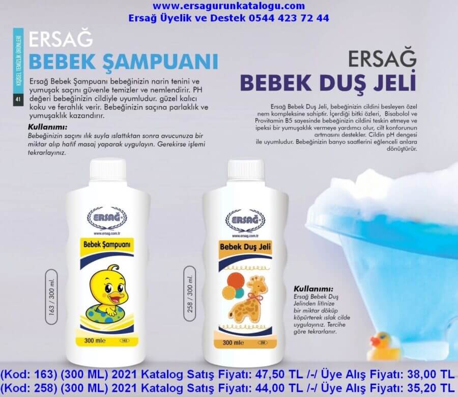 Ersağ Bebek Bakım Serisi 🔎 Hızlı Bakış Ersağ Hızlı